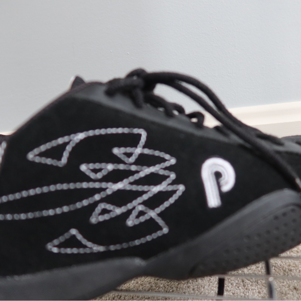 Black piloti Sneakers‎ with White Stitching - Picture 2 of 5